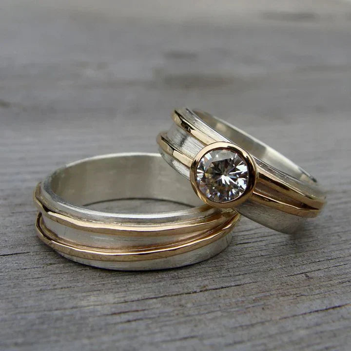 Radiance - Vintage Ring Set