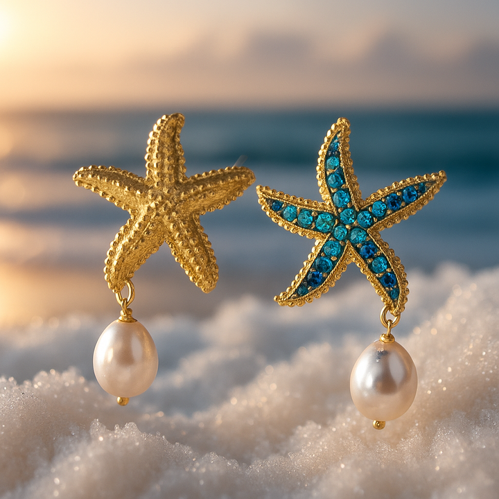 Serenity - Ancient Sea Seal Earrings