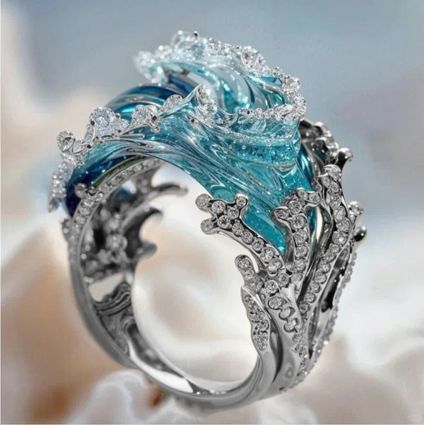 Serenity - Ocean Vow Ring