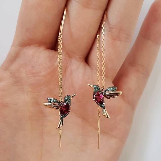 Joy - Hummingbird Earrings